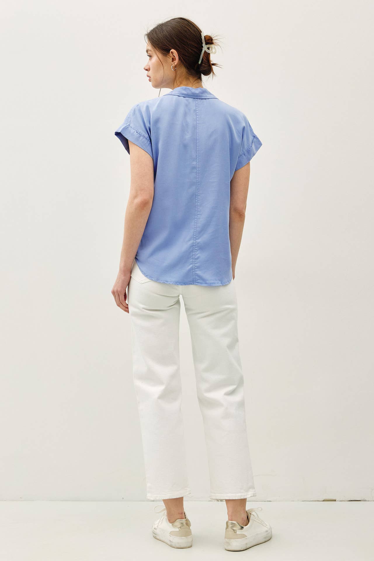 Dolman Sleeve Tencel Shirt