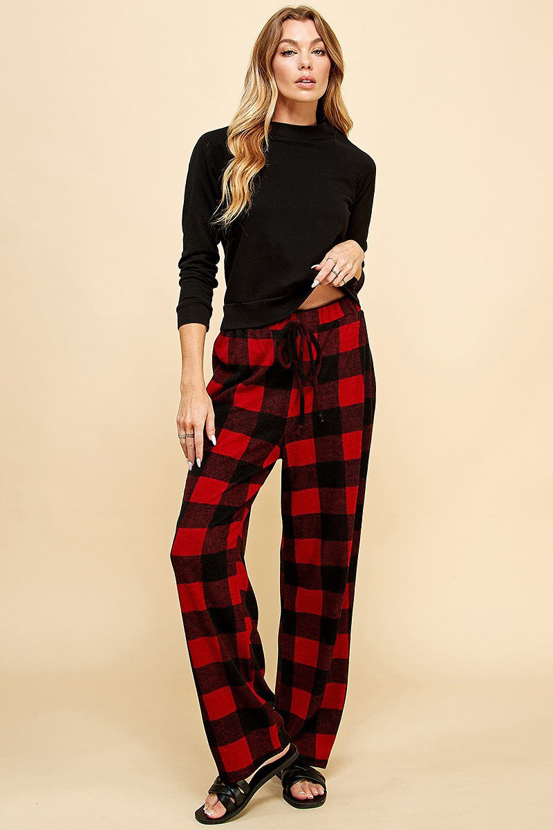 Plaid Lounge Pants