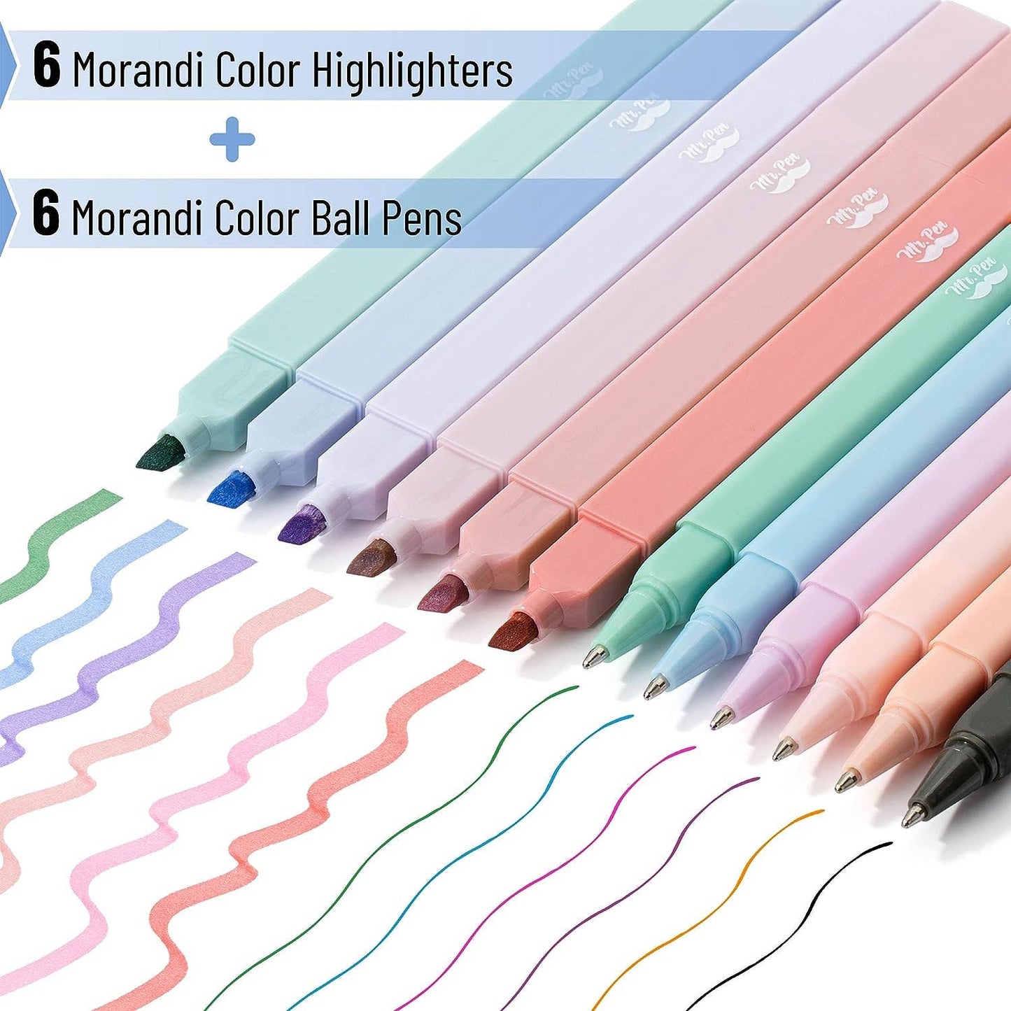 Mr. Pen | Highlighters & Ballpoint Pens