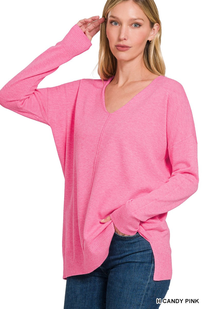 Marie Sweater | H. Candy Pink