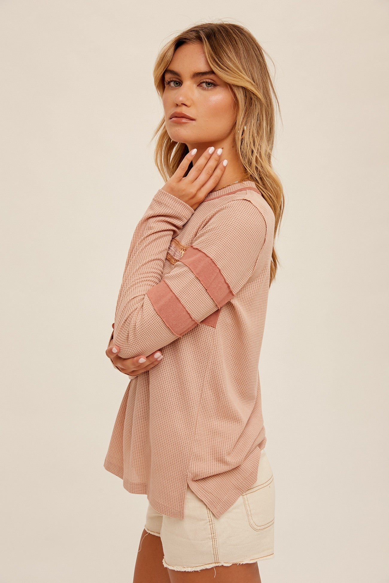 Thermal Trimmed Top | Apicot