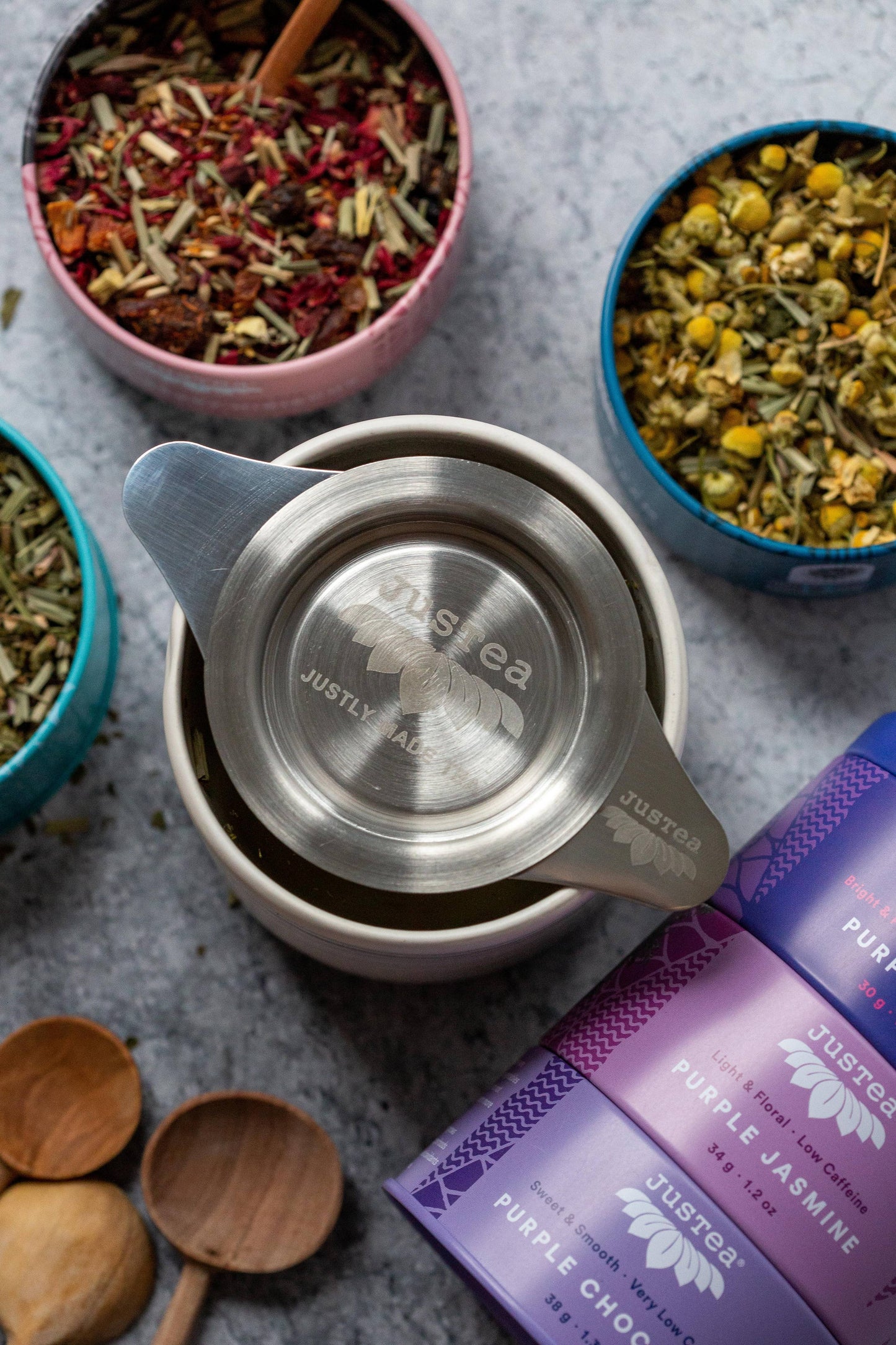 Tea Infuser with Coaster/Lid