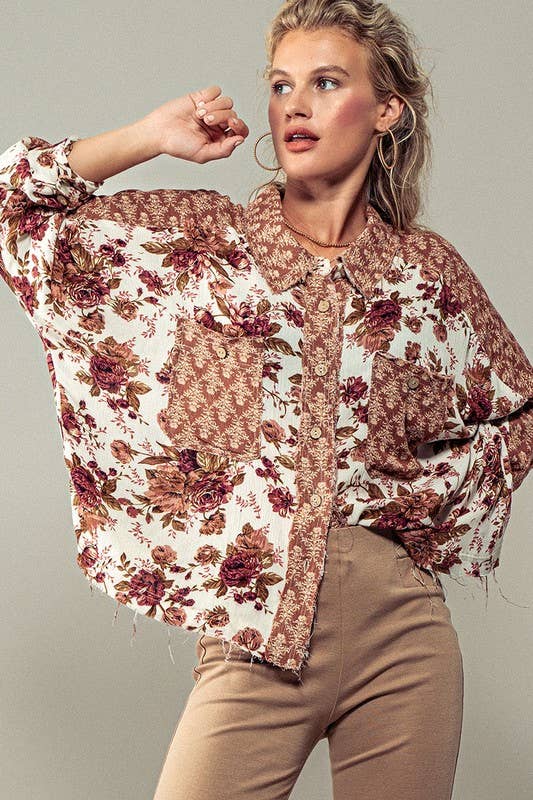 Floral Illusion Shirt