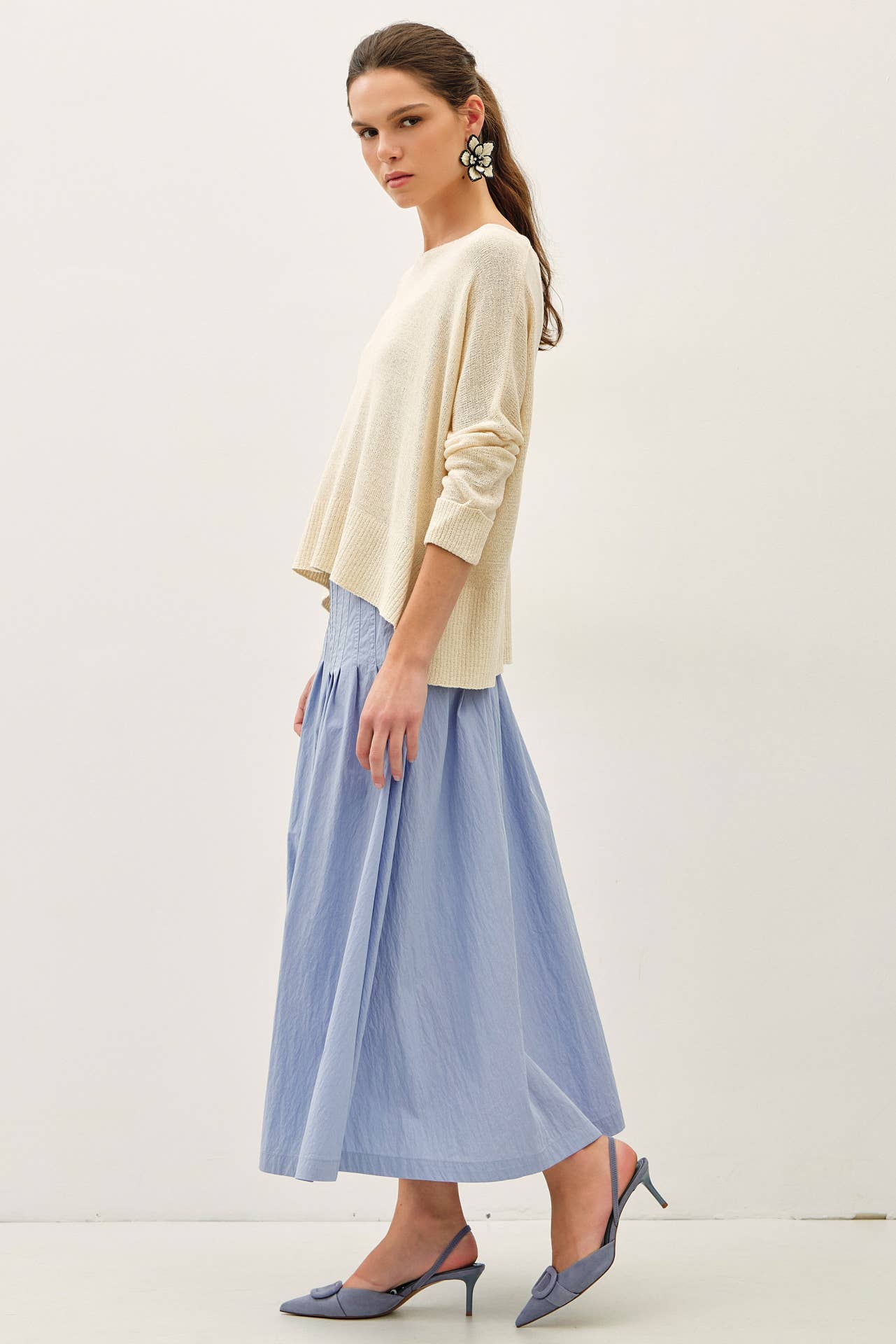 Boxy Cropped Sweater