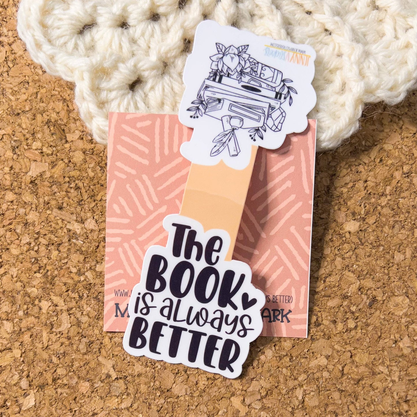 Magnetic Bookmark | The Book Is Always Better