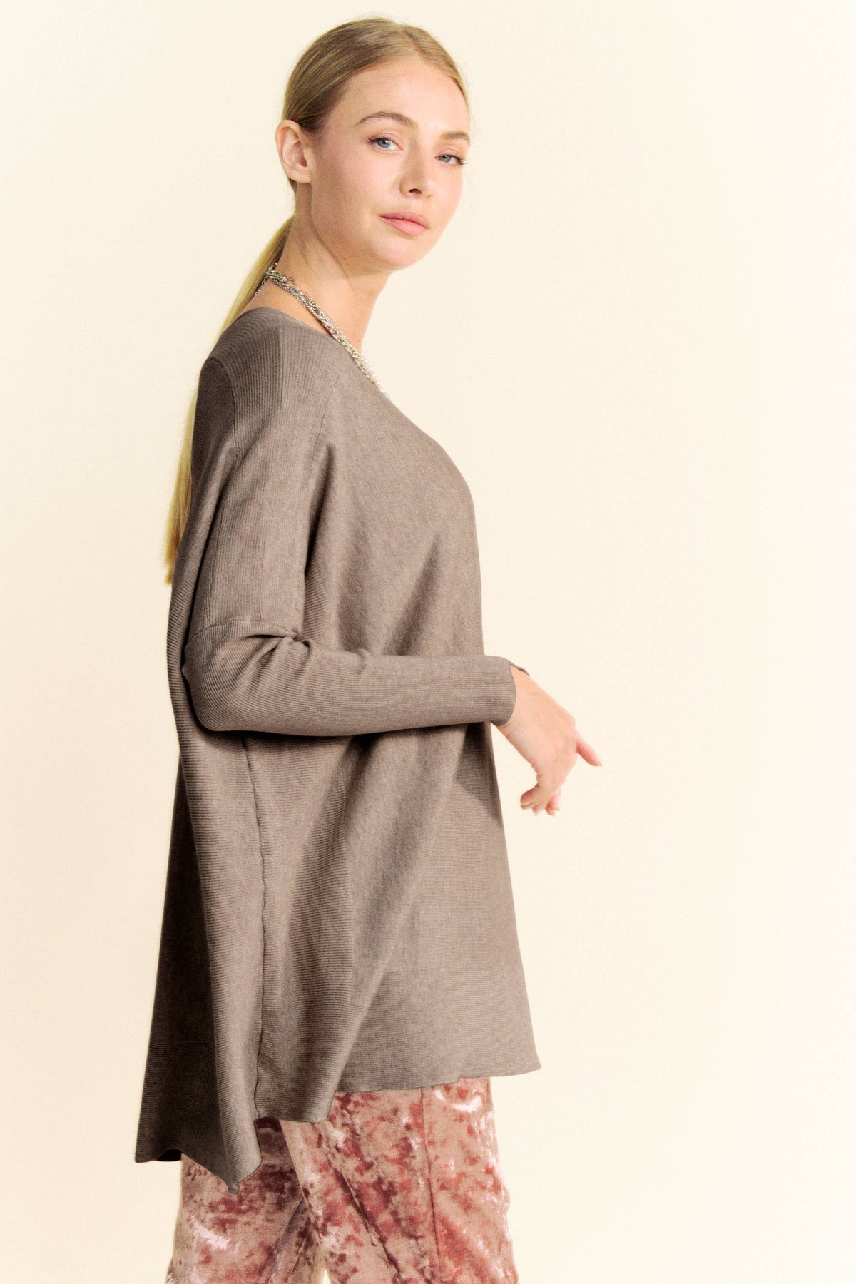 Tunic Sweater | Mocha