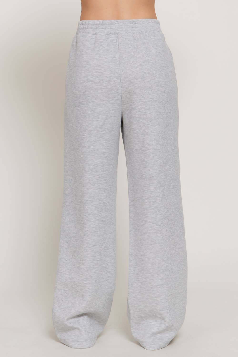 Scuba Wide Pants | H. Grey