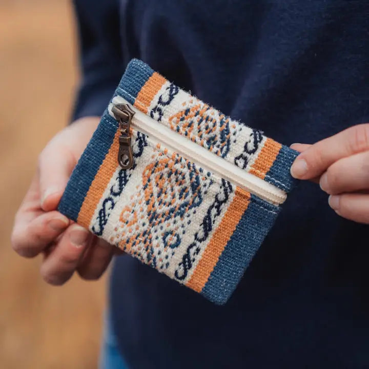 Coin Purse In Bolivian Wool