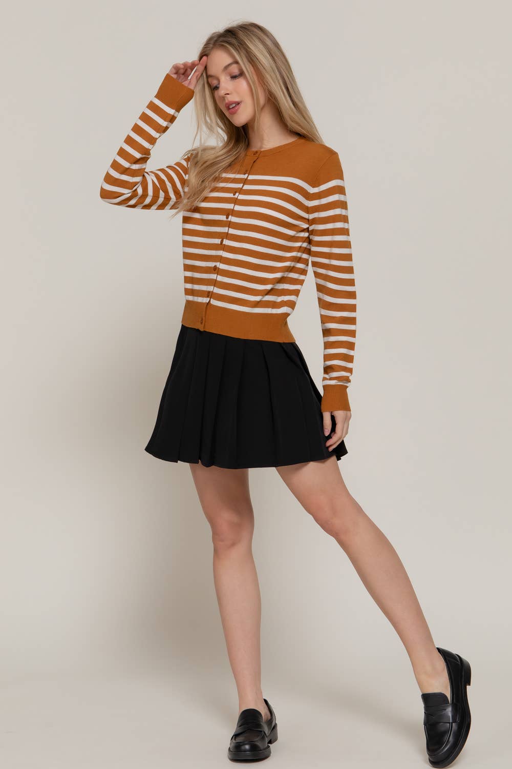 Striped Cardigan