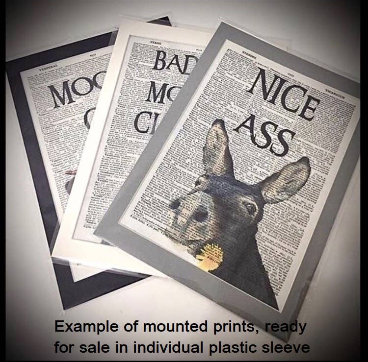 Beatrix Potter Dictionary Wall Art Print - Quirky Wall Art