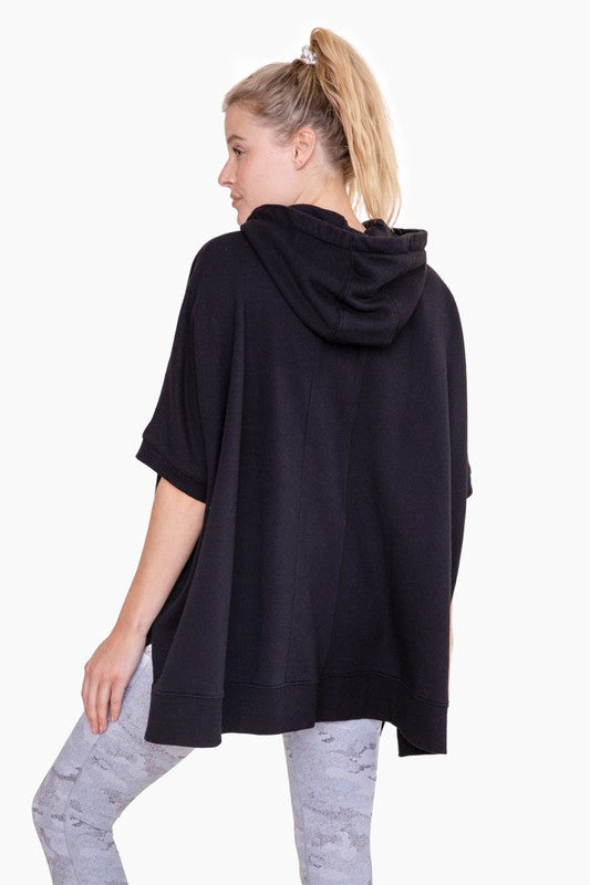 Cotton Oversized Hoodie Top