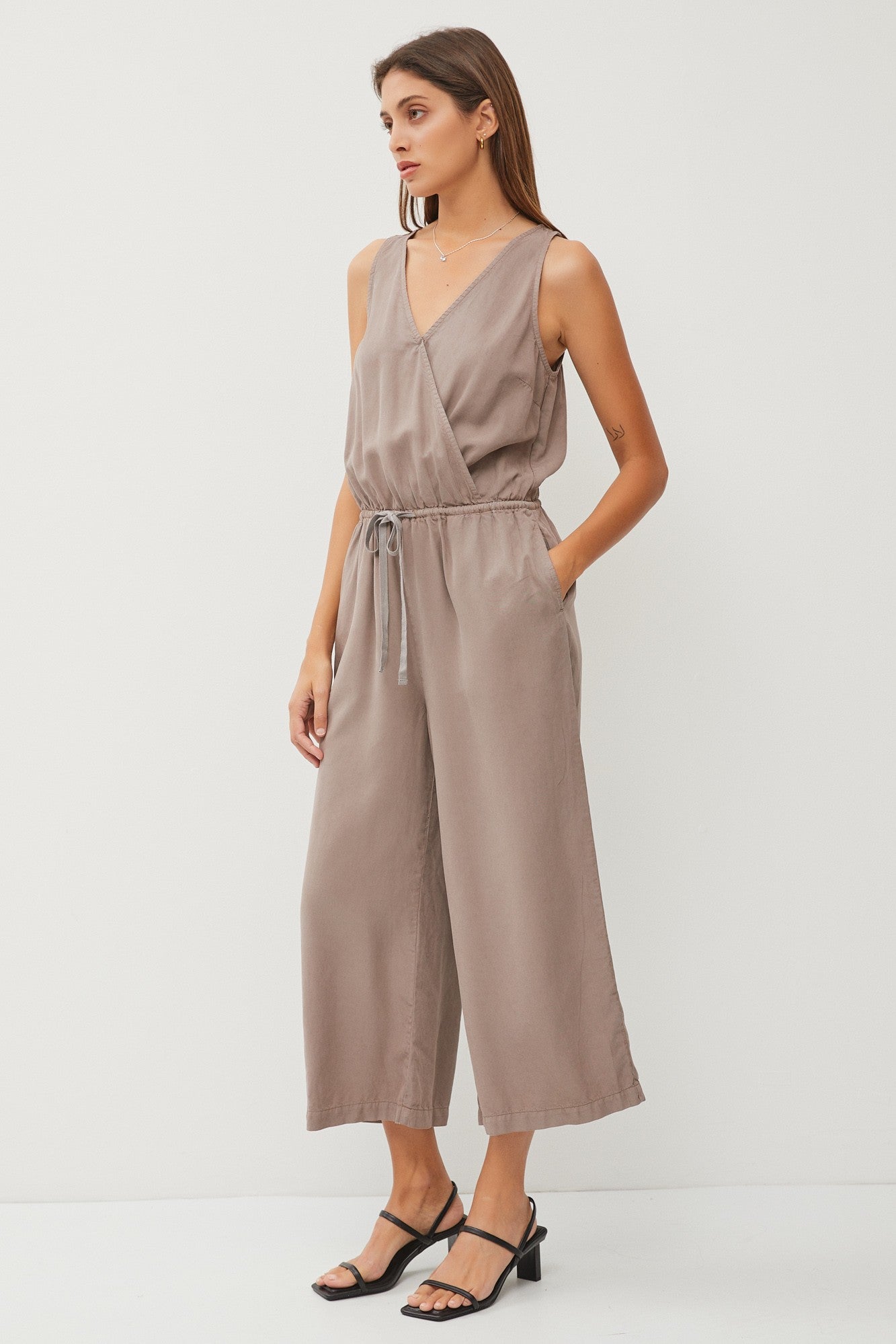 Tencel Wrap Jumpsuit