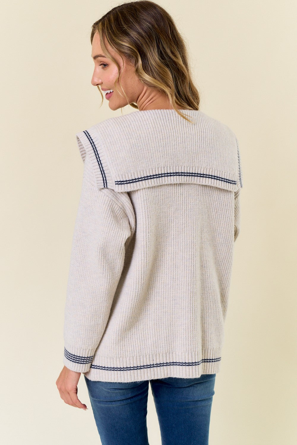 One Size Toggle Sweater