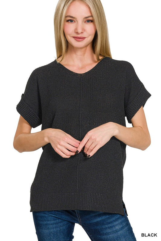 Short Sleeve Sweater