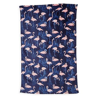 Plush Throw Blanket  |  Flamingo Party