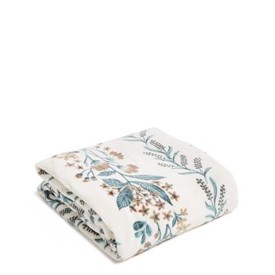 Plush Throw Blanket  |  Paradise Cream Stripe