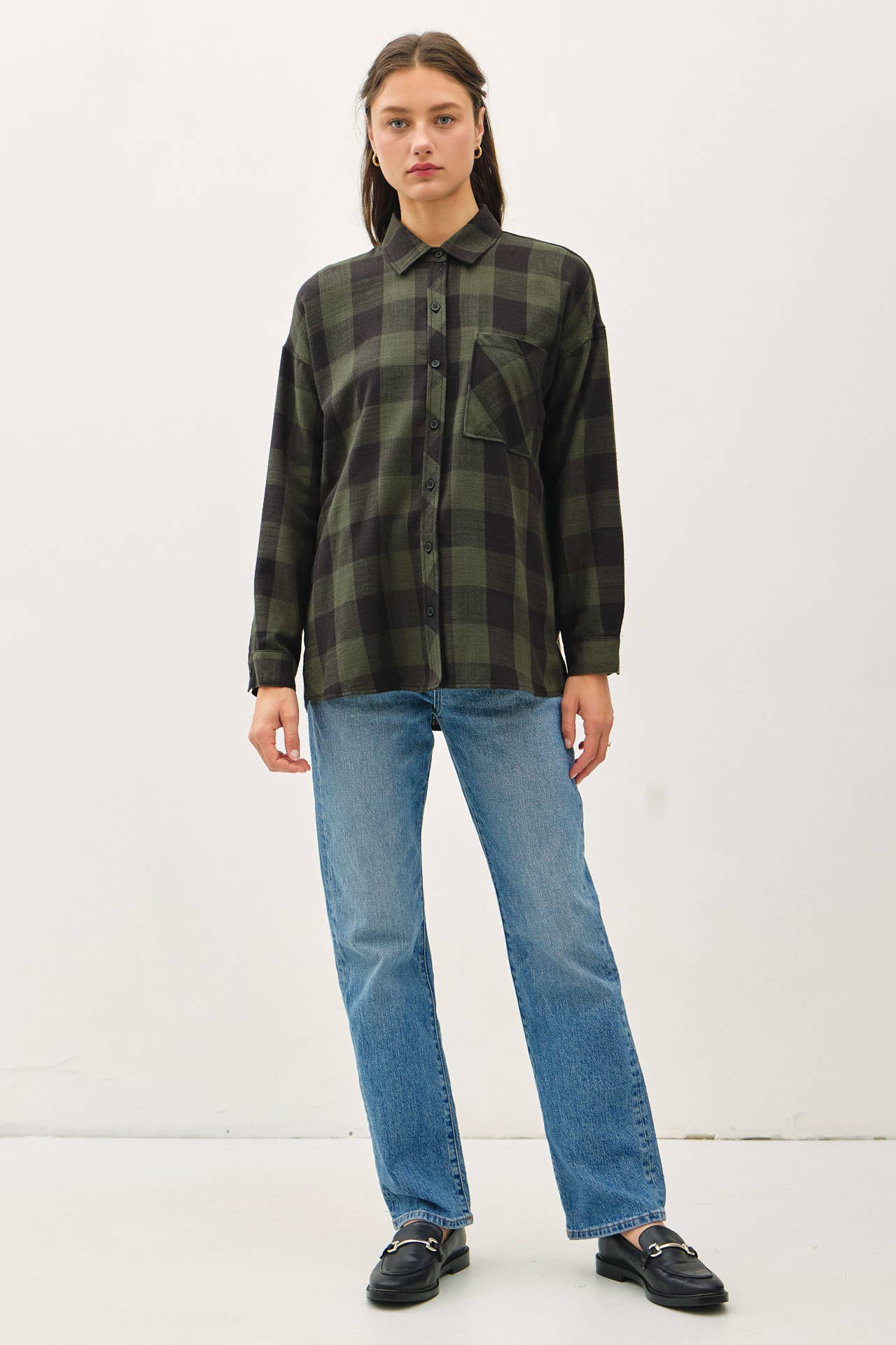 Buffalo Check Flannel Shirt