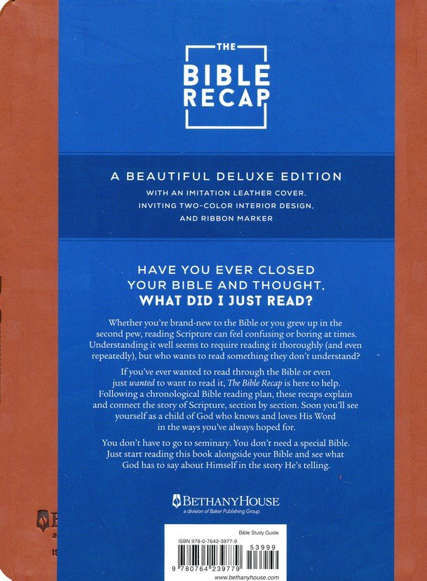 The Bible Recap Deluxe One Year Guide