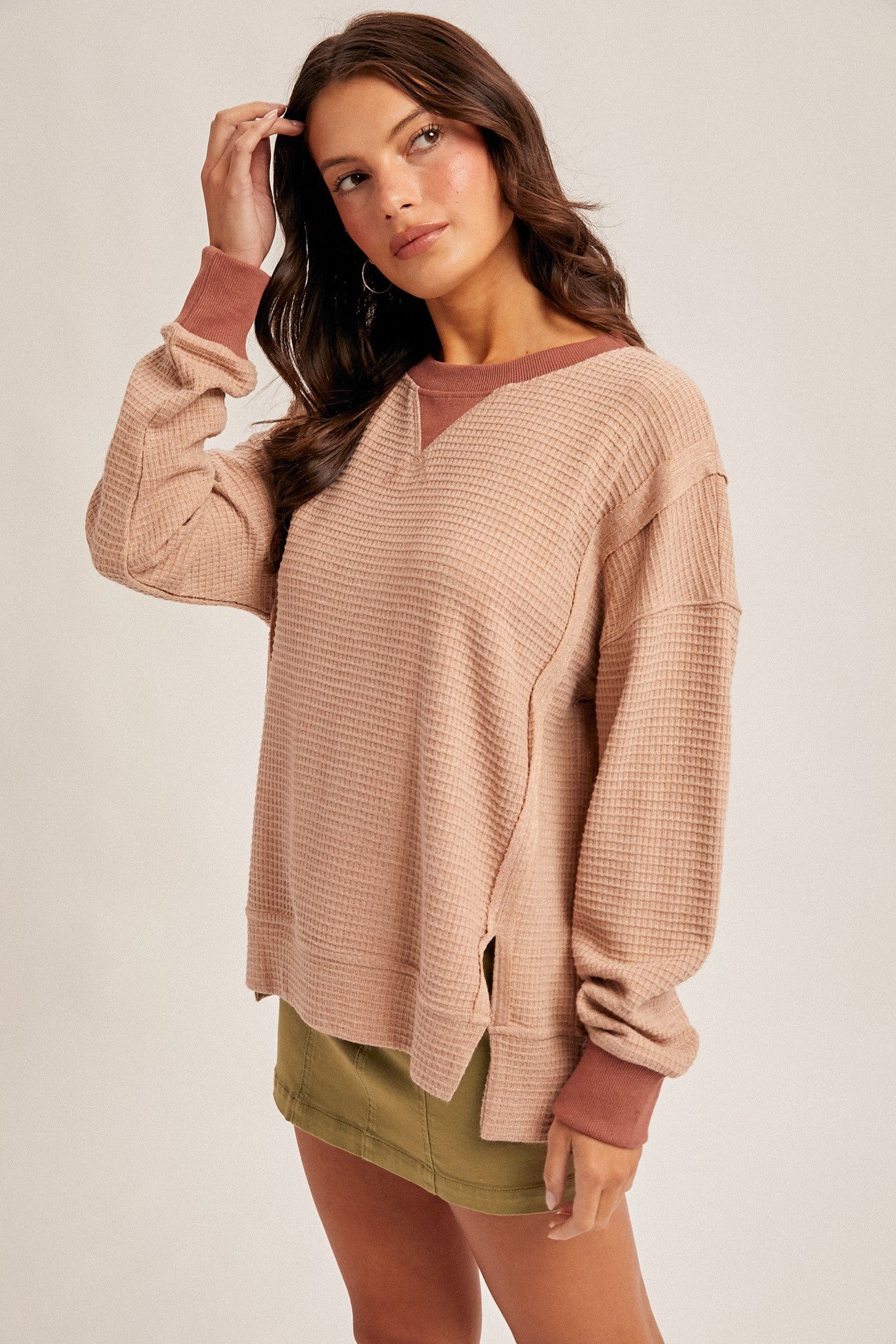 Brush Thermal Crew Neck Pullover