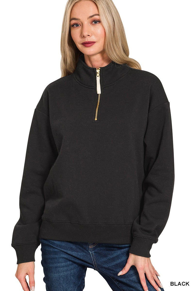 Half-Zip Sweatshirt