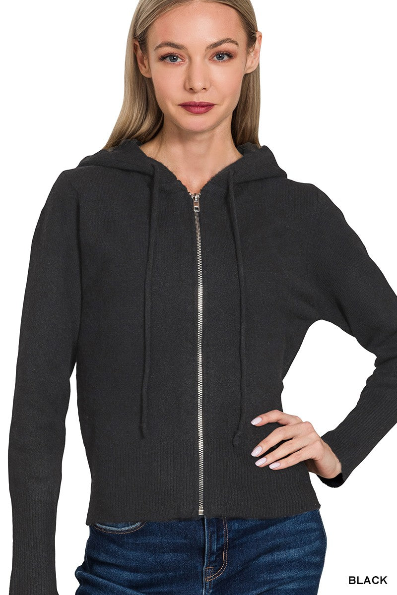 Zip Hoodie Sweater