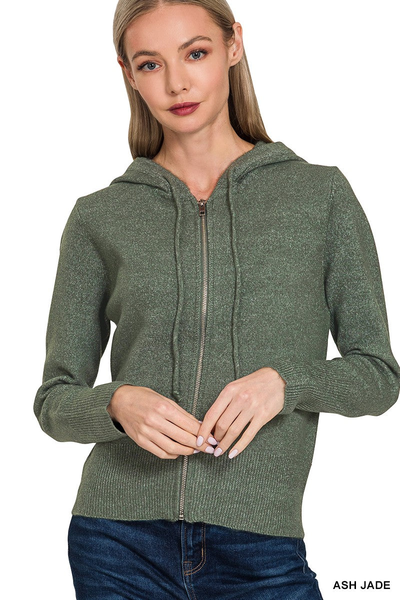 Zip Hoodie Sweater
