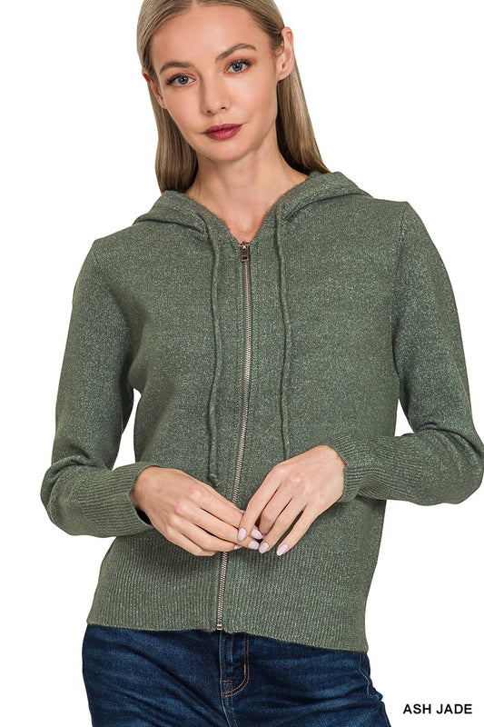 Zip Hoodie Sweater