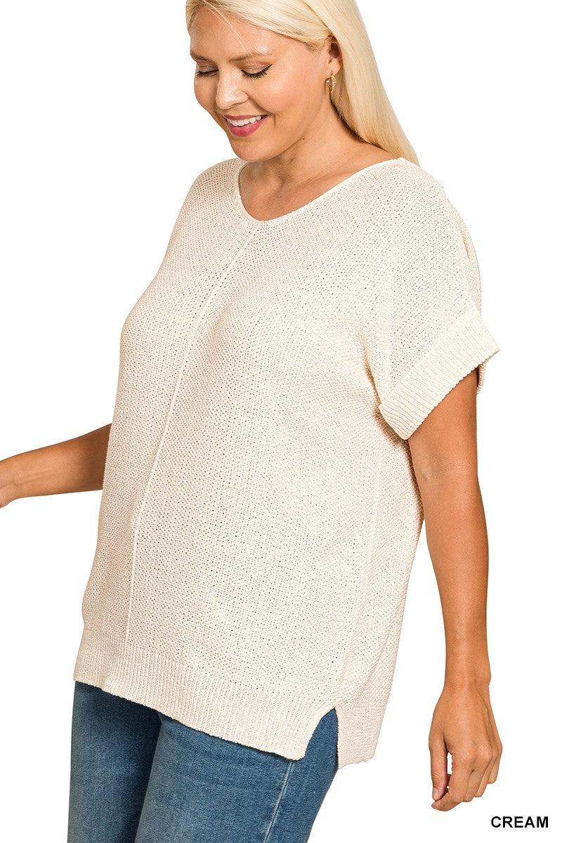Short Sleeve Sweater
