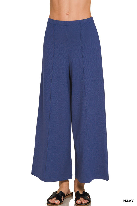 Ponte Pintuck Pants