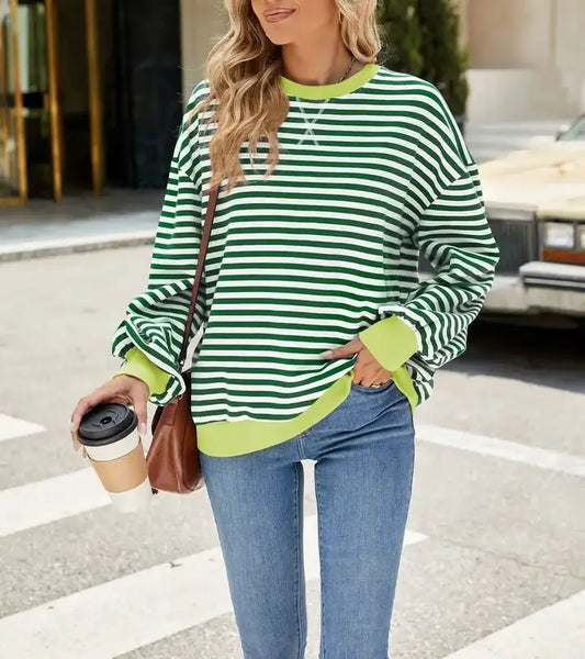 Striped Sweatshirt