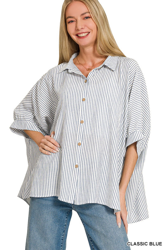 Boxy Button Down