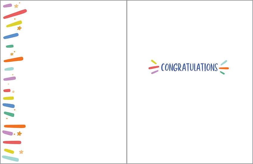Congratulations Card | You Did It!!