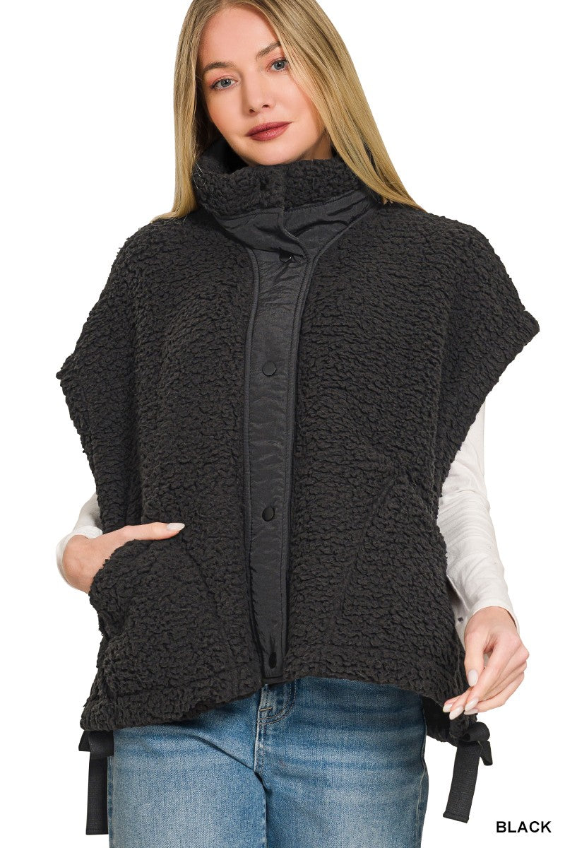 Oversized Faux Fur Vest
