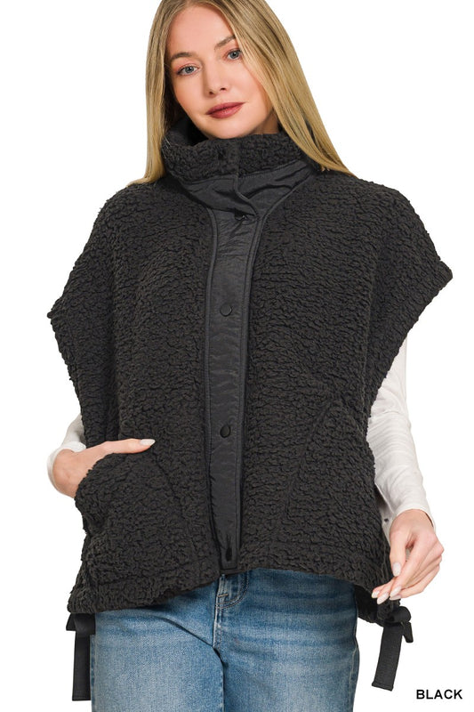 Oversized Faux Fur Vest