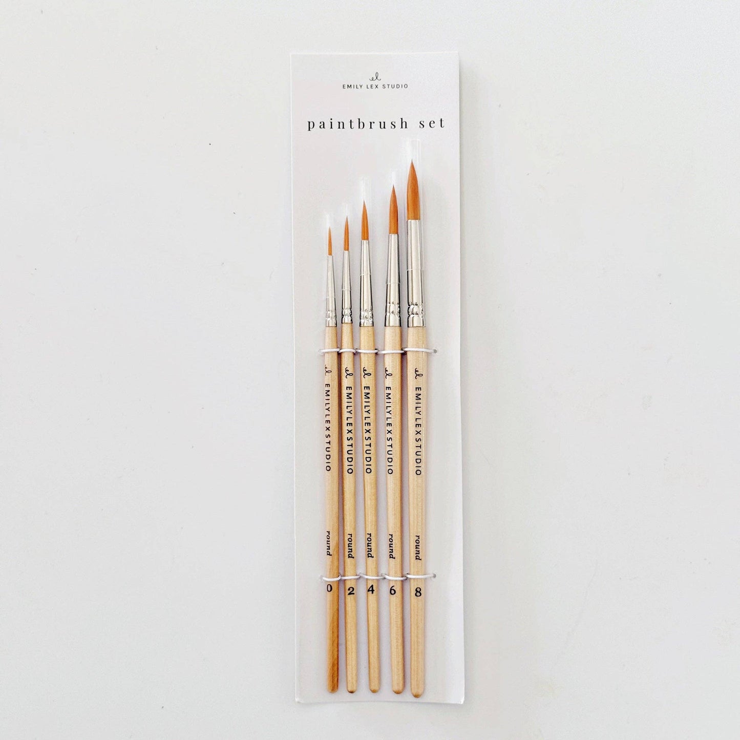 Watercolor Paintbrush Set
