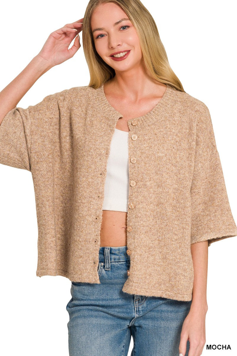 Half Sleeve Cardigan