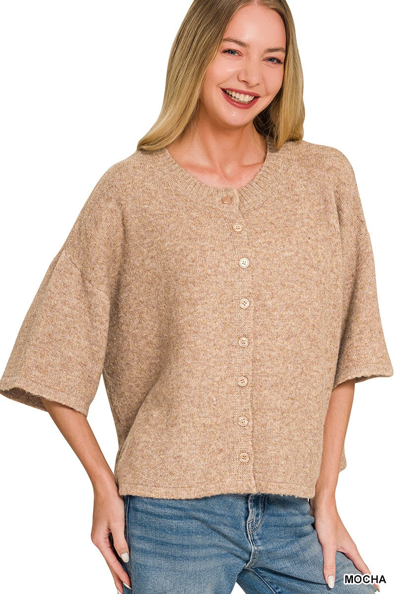 Half Sleeve Cardigan