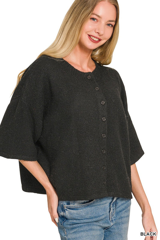 Half Sleeve Cardigan