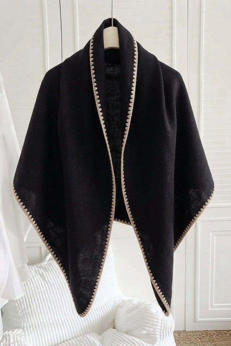 Triangle Blanket Stitch Scarf