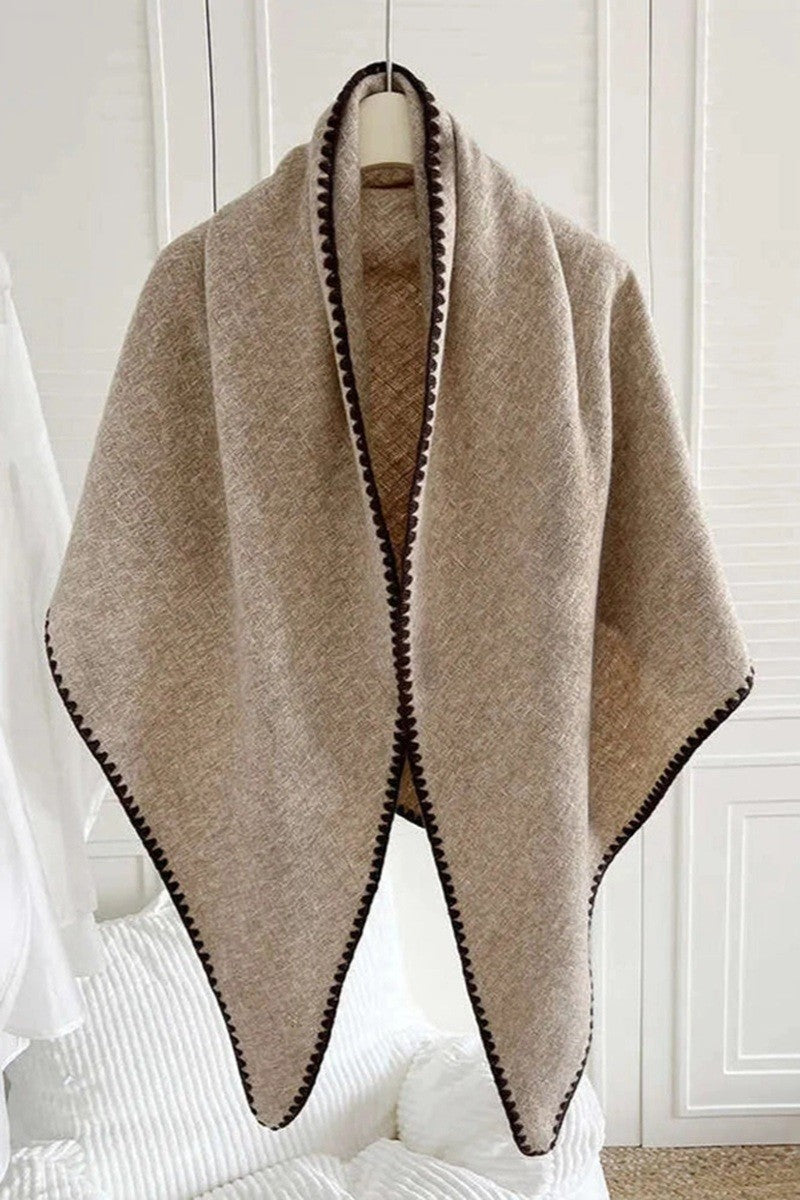 Triangle Blanket Stitch Scarf