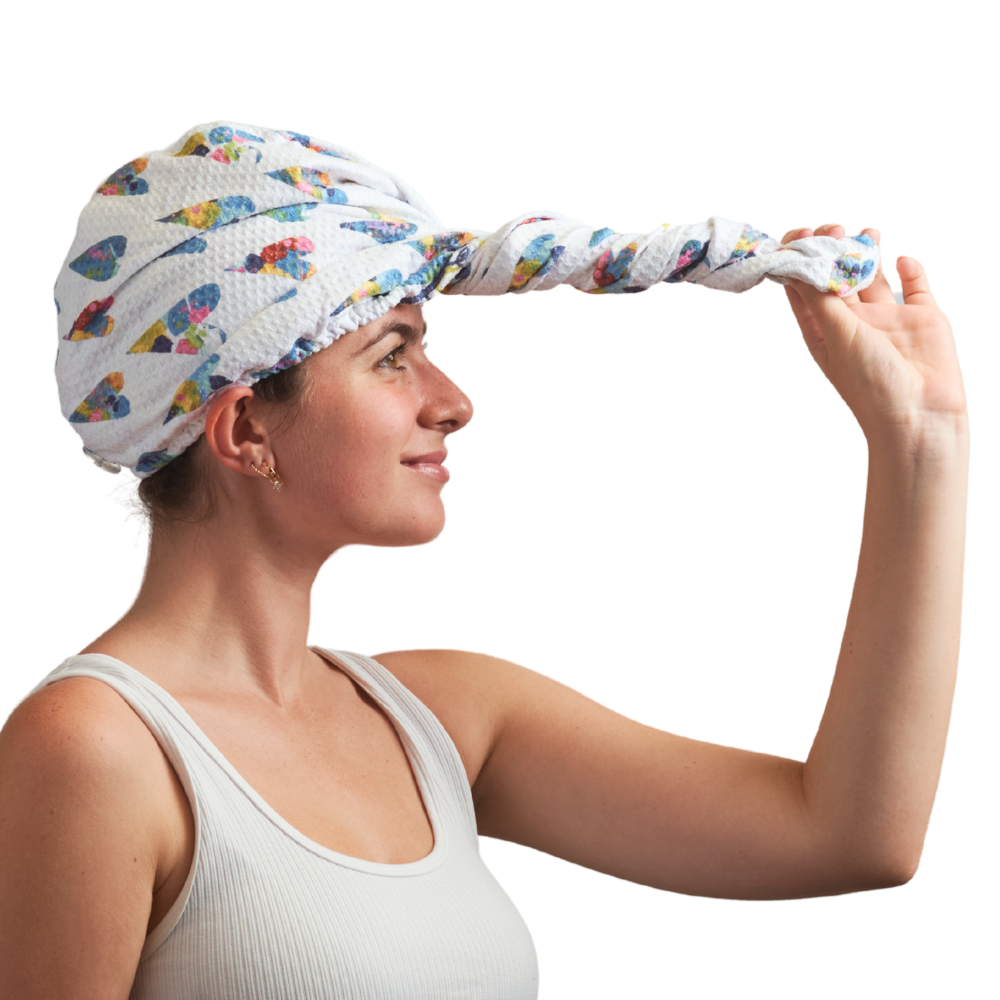 Hair Towel Wrap |  HGC Love in Multicolor