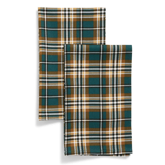 Dish Towel Set of 2  |  Orchard Plaid