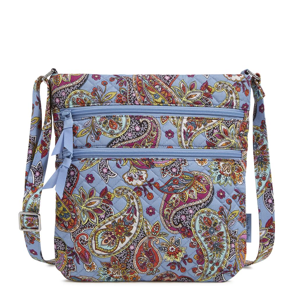 Triple Zip Hipster  |  Provence Paisley