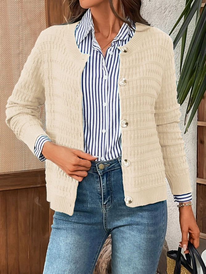 Button-Down Knit Cardigan