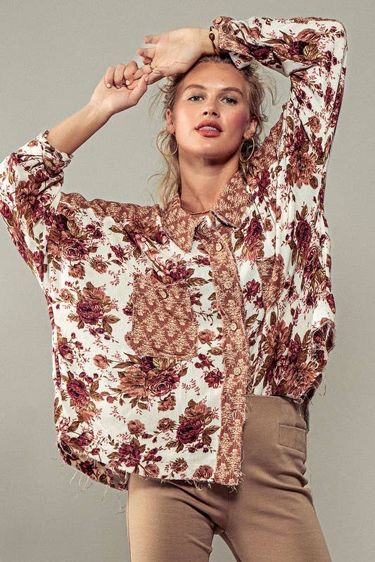 Floral Illusion Shirt