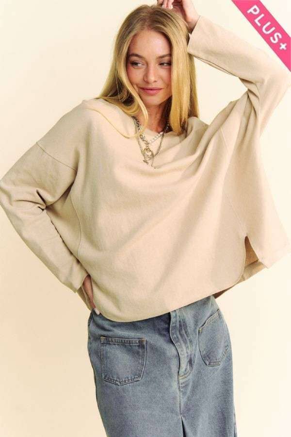 Plus Exclusive - Long Sleeve Pullover