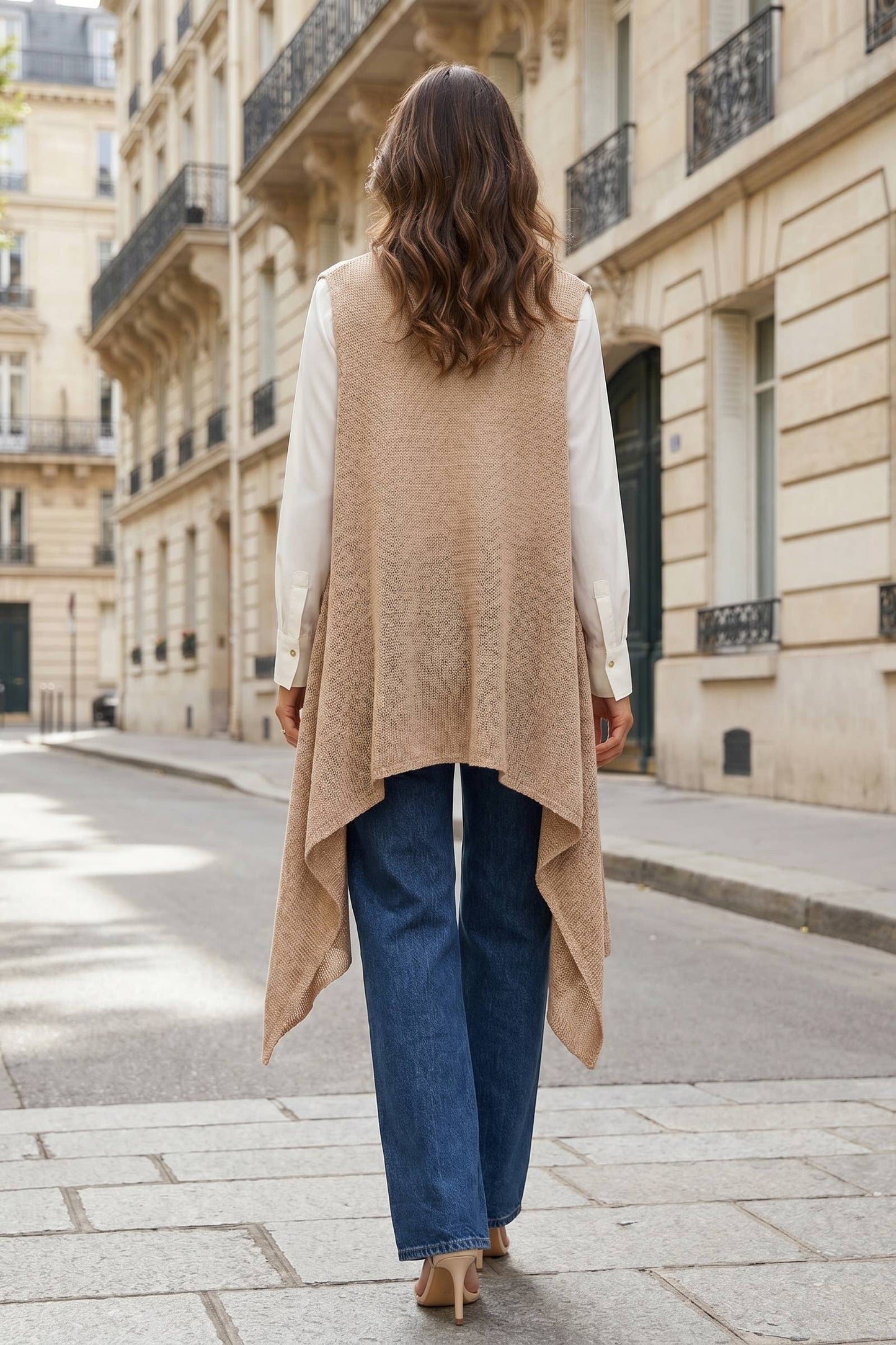 Sleeveless Knit Vest
