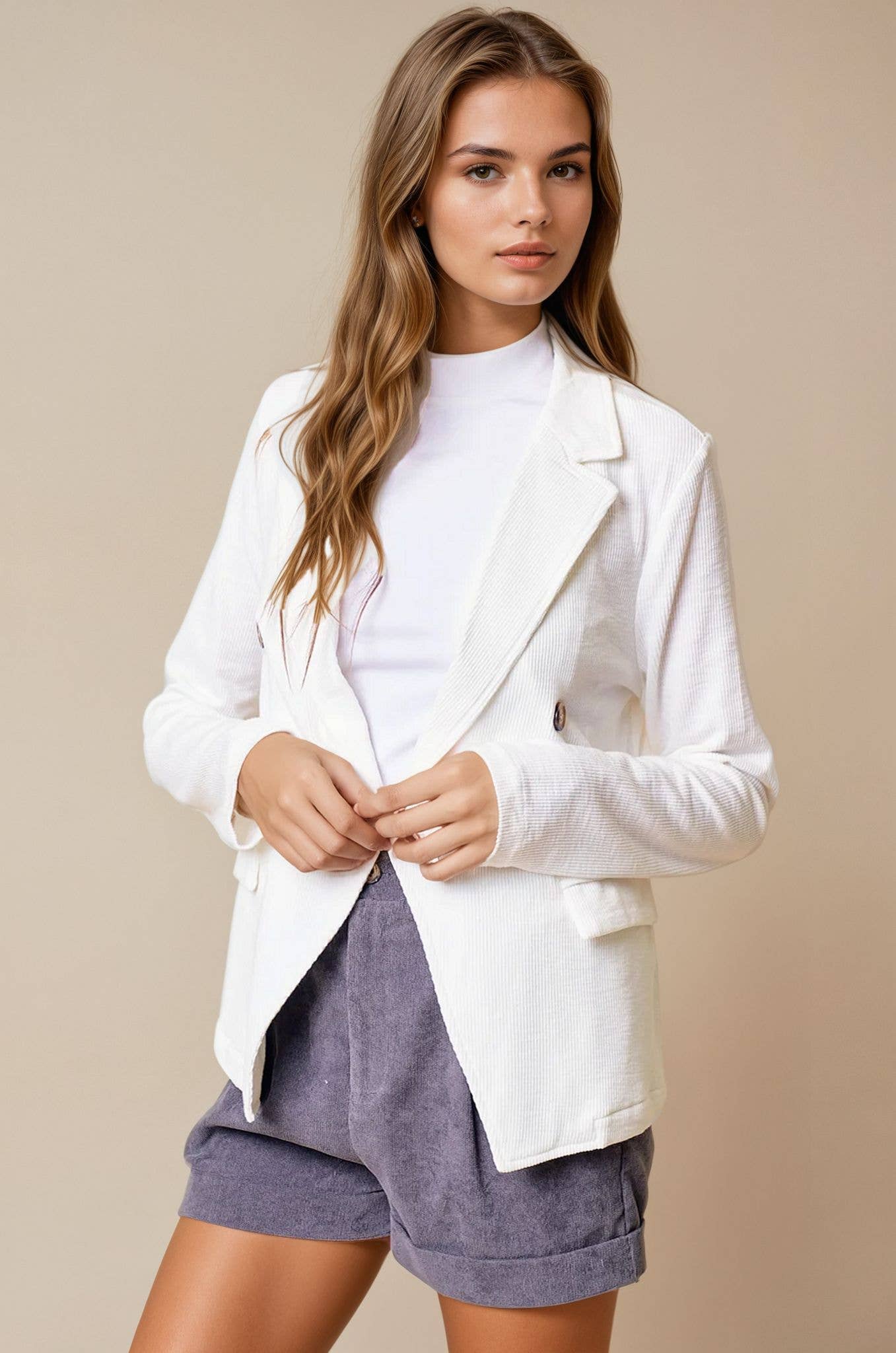 Double Breasted Blazer