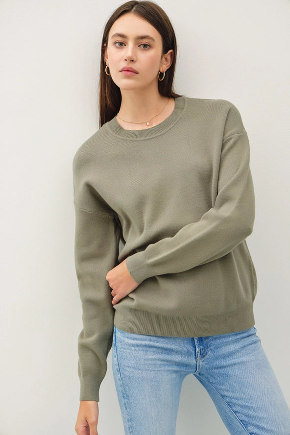 Basic Round Neck Sweater