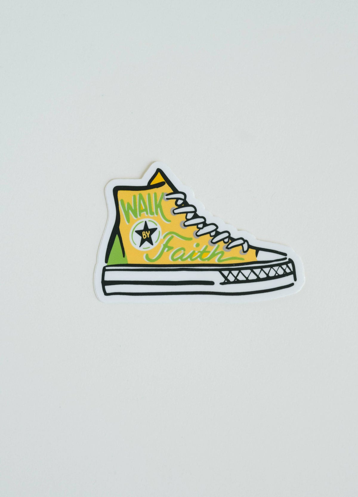 Walk by Faith Sticker